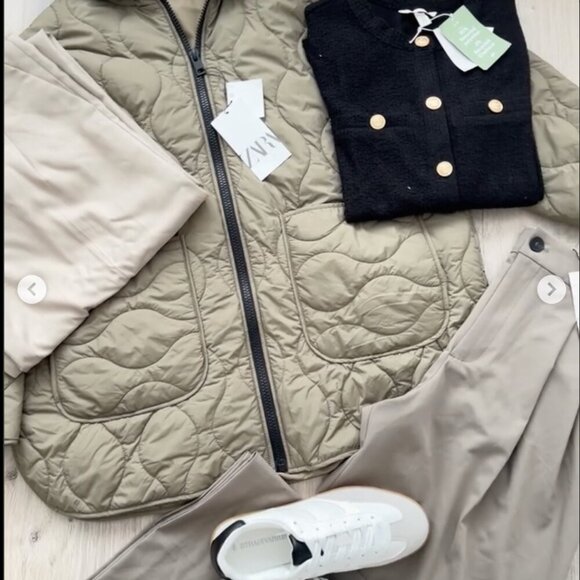Zara Women’s Quilted Puffer Jacket, Size XS NEW WITH TAG! - Picture 6 of 8